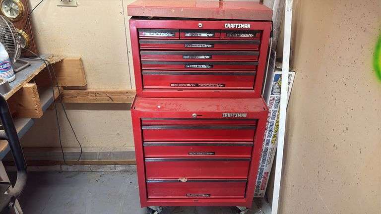 12-Drawer Craftsman Toolbox