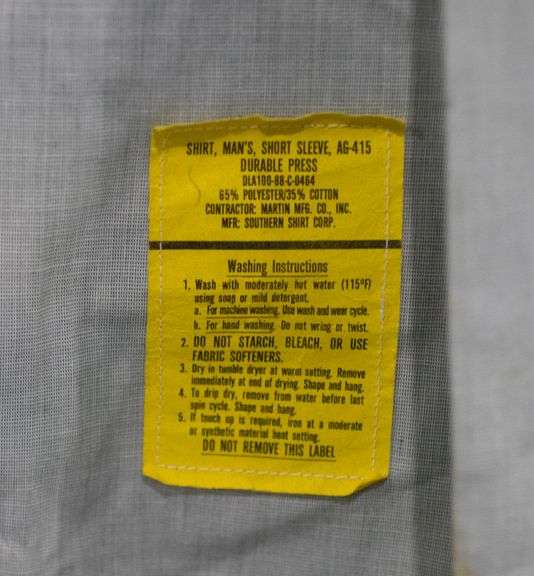 U.S. Army Class A Green Service Uniform Jacket, Pants, & Shirt
