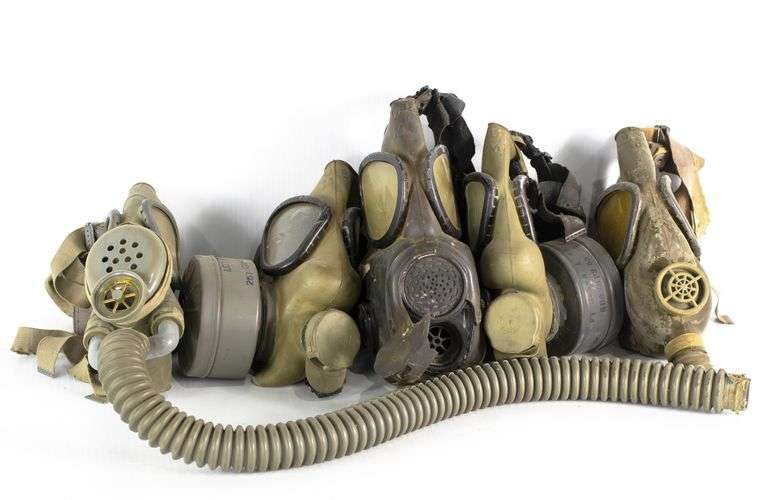 Assorted Military Gas Masks