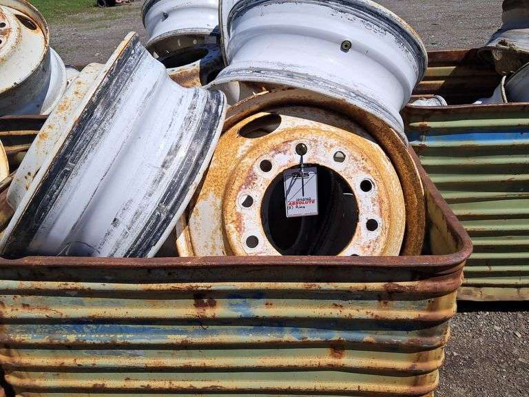 (8) Trailer Rims - RES Auction Services