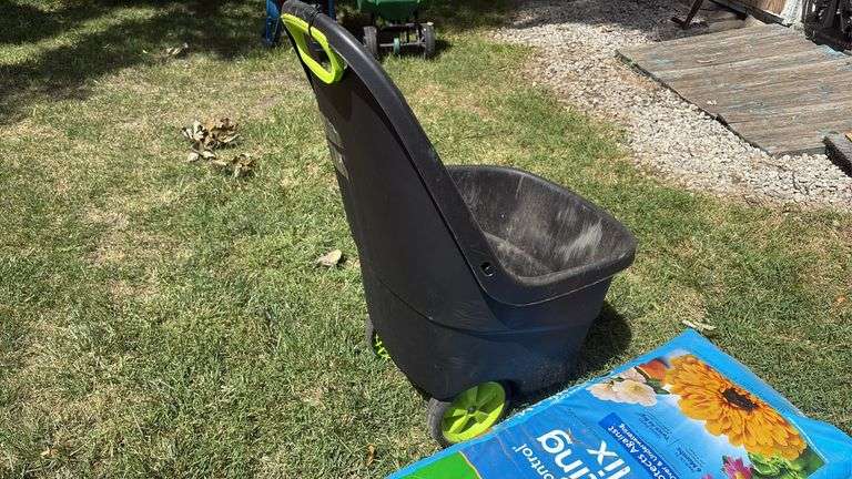 Easy Go XL Multipurpose Cart & Bag of Potting Soil