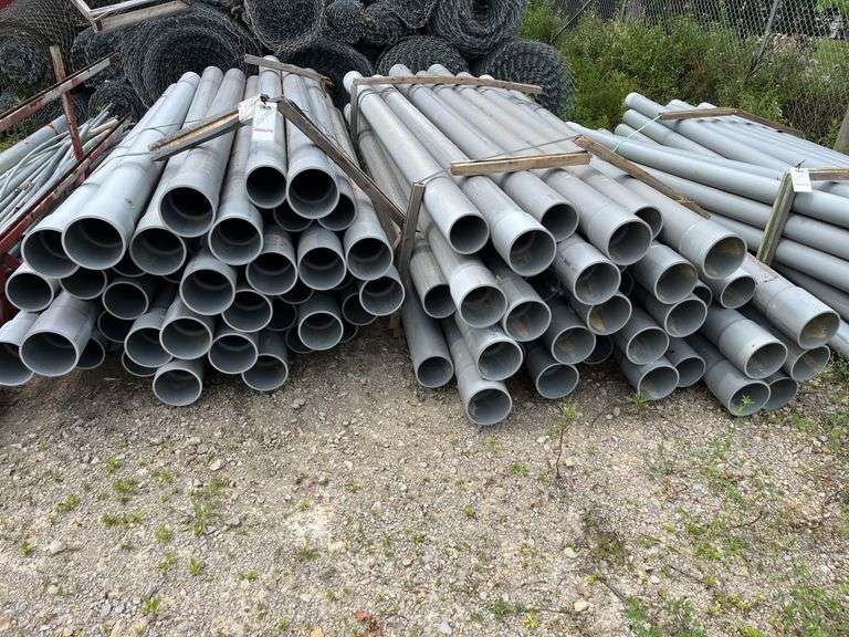 (2) Bunks of 5” PVC SCH 40 Pipe