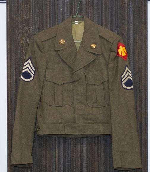 WWII U.S. Army 45th Infantry "Thunderbird" Division Uniform