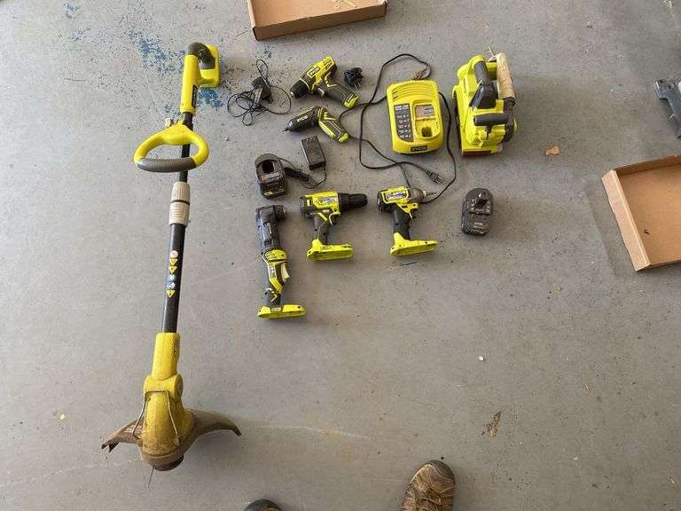 Assorted Ryobi Power Tools
