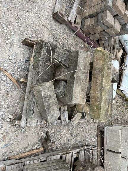 Several Skids of Hardscaping Materials