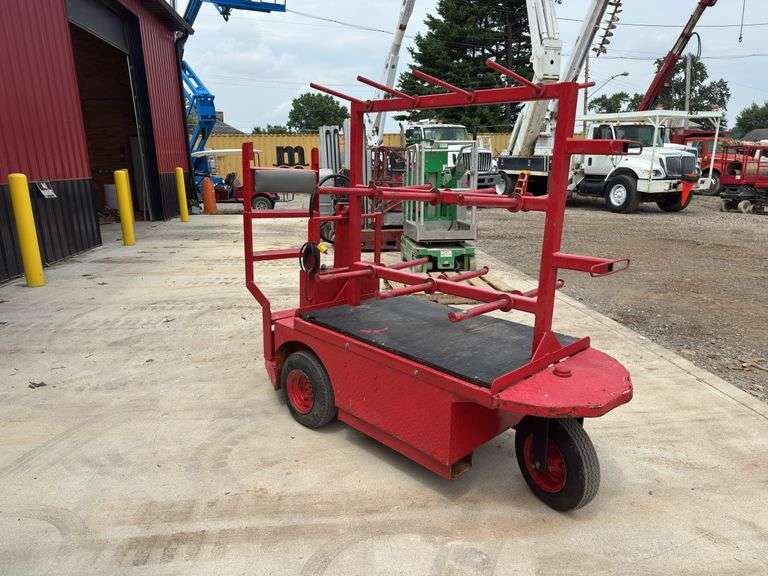 Custom Made Self-Propelled Wire Spool Carts