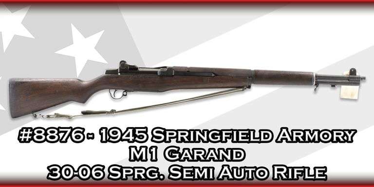 1945 Springfield Armory  M1 Garand  30-06 Sprg.   Semi Auto Rifle