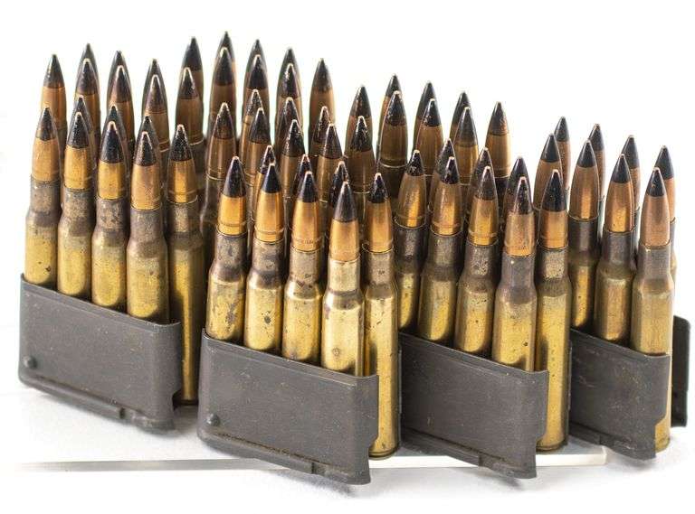 64rds 30-06 Surplus Penetrator / M1 Garand Stripper Clip Ammo