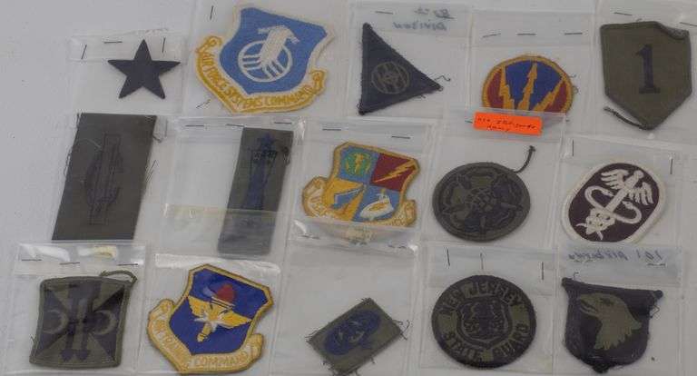 Assorted Military Uniform Patches