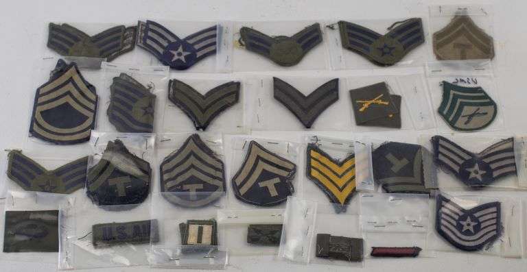 Assorted Military Uniform Patches