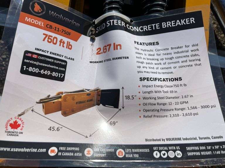 Wolverine  Concrete Breaker
