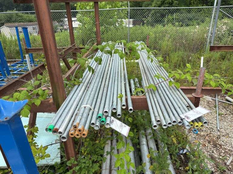 190’ 1/2 Rigid Galvanized Conduit & 220’ 3/4” Rigid Galvanized Conduit