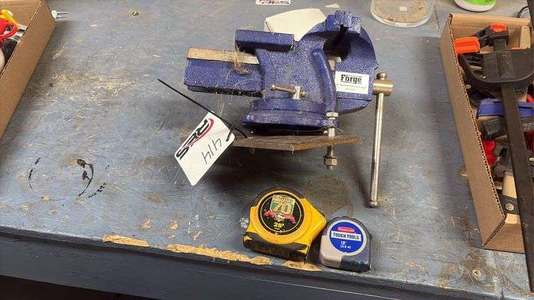 Central Forge Vice & (2) Tape Measures