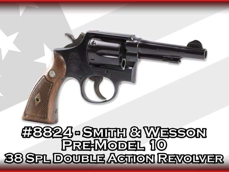 Smith & Wesson  Pre-Model 10  38 Spl  Double Action Revolver