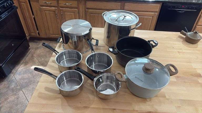 Stainless Steel Pots & Pans