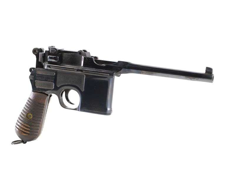 Mauser Oberndorf  C96 "Broomhandle"   .30 Mauser  Semi Auto Pistol