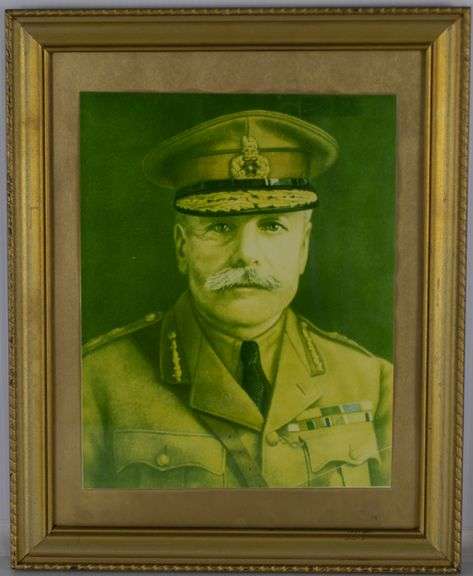 Framed Portrait Of Field Marshall Sir Douglas Haig