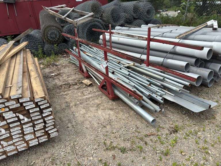 Assortment of Metal Pipe