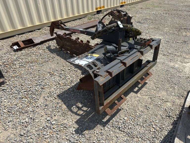 Skid Loader Trencher Attachment