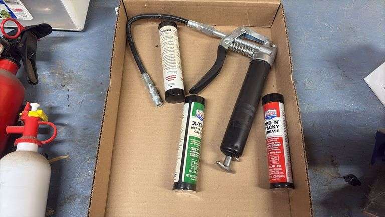 Fire Extinguishers, Grease Gun & Tubes