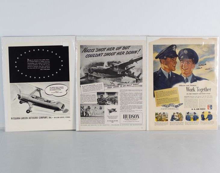 Wartime Magazine Advertisements