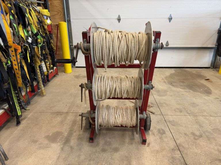 3-Spool Rope Cart