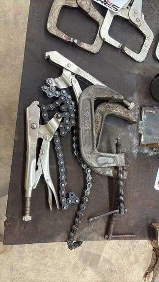 Vice Grip Chain Wrenches and C-Clamps