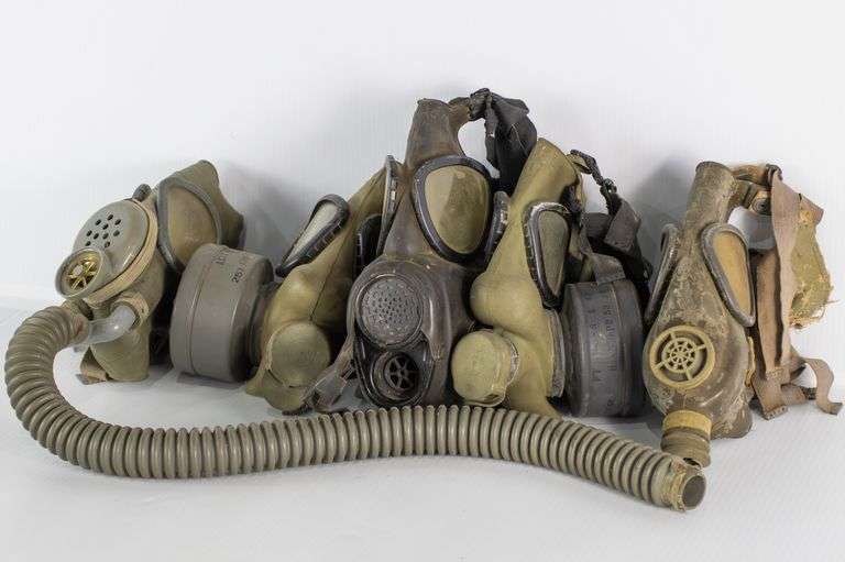 Assorted Military Gas Masks