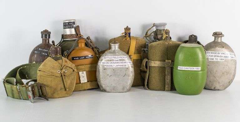 Assorted Military Canteens