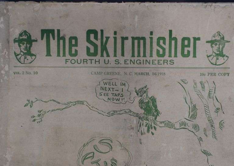 The Skirmisher 1918 Wartime Publication