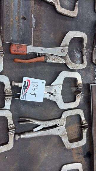 (6) Vice Grip C-Clamps