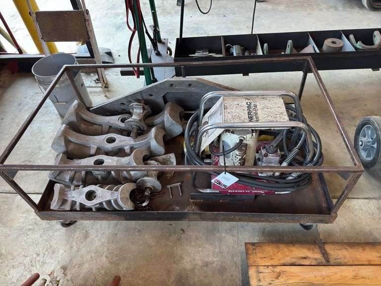 Assortment of Bending Shoes & Enerpac Hush-Pup