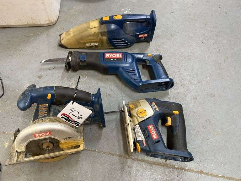 Assorted Ryobi Power Tools