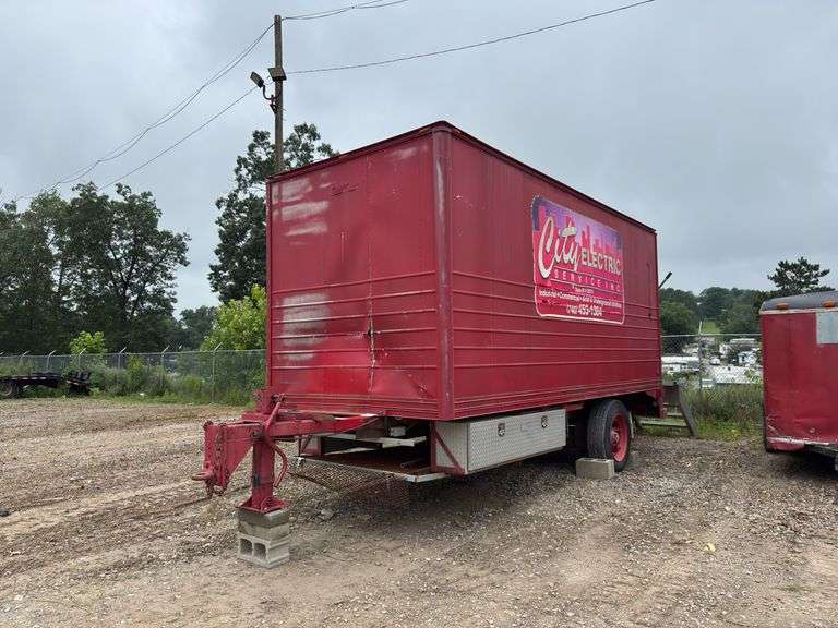 Hewitt & Lewis 18’ Job Site Trailer