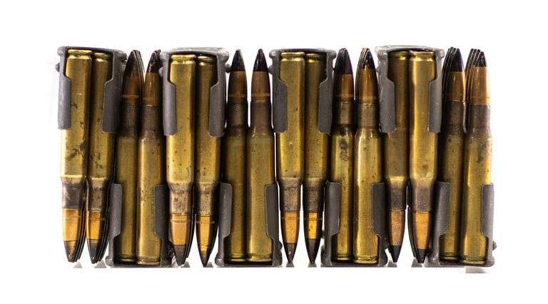 64rds 30-06 Surplus Penetrator / M1 Garand Stripper Clip Ammo
