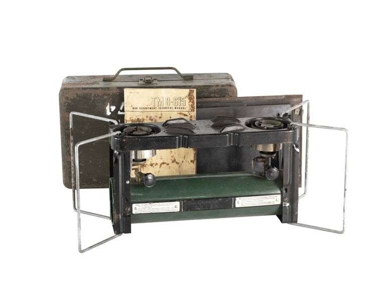 Coleman No. 523 2-Burner Military Stove