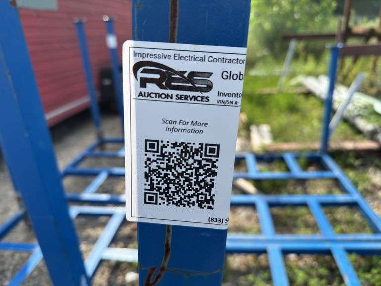 Global 4' X 4' Pipe Rack
