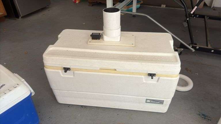 Igloo Cooler w/ Homemade Catch Counter