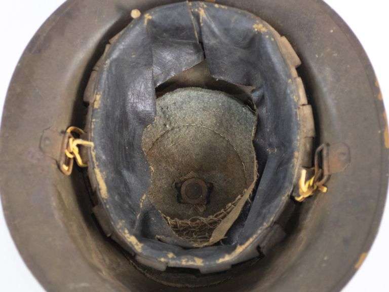 WWI Era "Big Red One" Doughboy Helmet