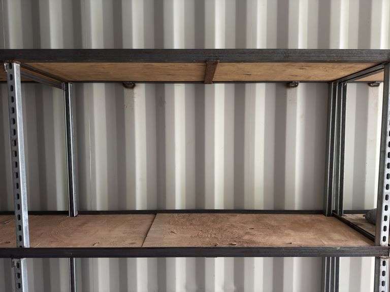 40’ Shipping Container w/ Welded In Shelves