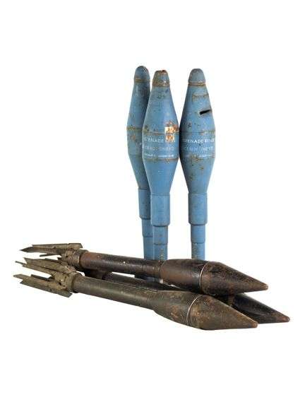 U.S. Army Inert Grenades & Rockets