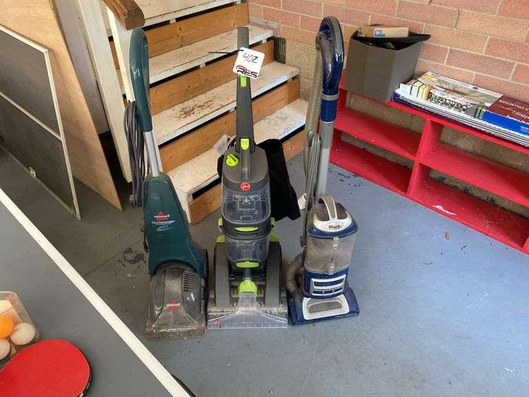 (3) Assorted Vacuums