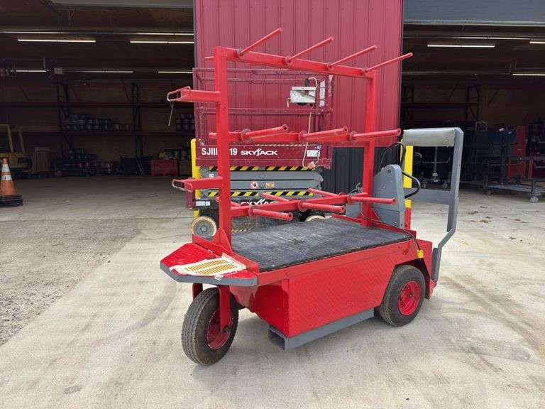 Custom Made Self-Propelled Wire Spool Carts