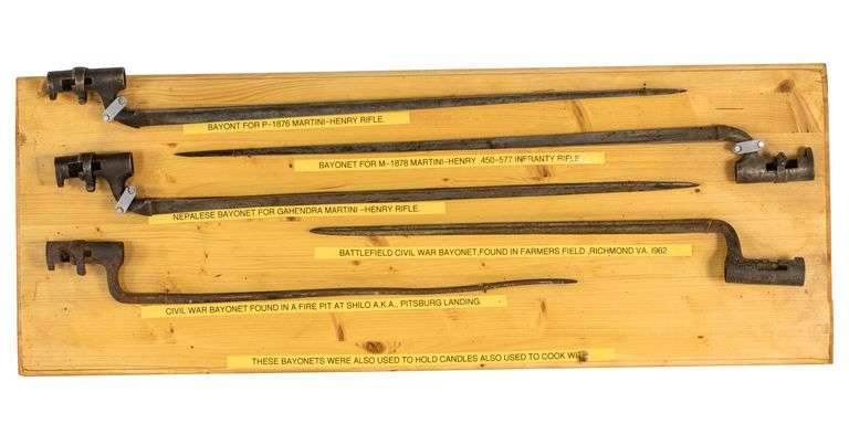 (5) Bayonets Civil War-Post Civil War Era