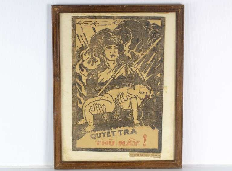 Vietnam War Propaganda Poster