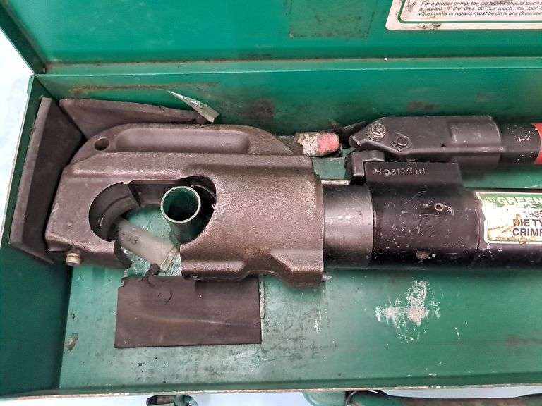 GREENLEE 1985 Die Type Crimper