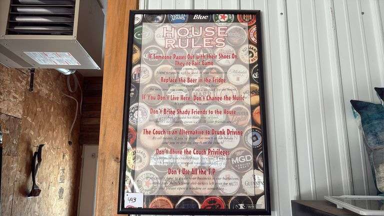 Garage Picture Sign