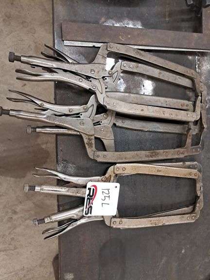 (6) Large Vice-Grips