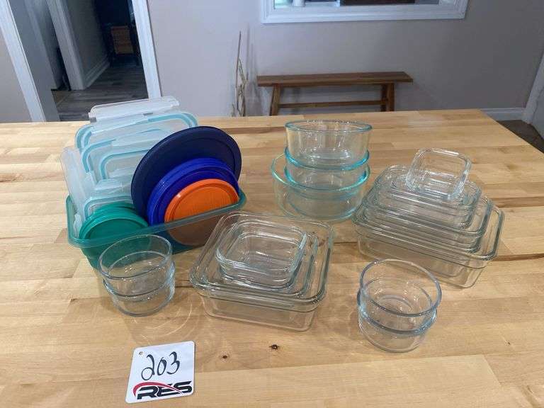 Pyrex & Oven Safe Glass Storage Containers