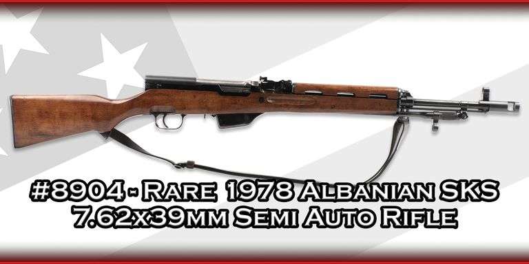 Rare 1978 Albanian  SKS  7.62x39mm  Semi Auto Rifle